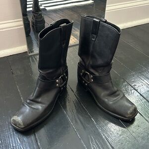 Durango Harness leather motorcycle boots M10.5/W12